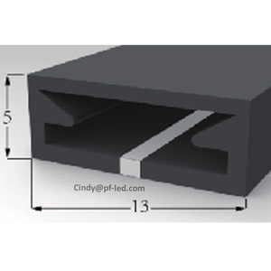 Không Có Chỗ Không Có Bóng Ánh Sáng Mềm Mại 5X13Mm Màu Đen Silicone <span class=keywords><strong>Neon</strong></span> Dải Không Thấm Nước IP65 Dc24V 3000K Linh Hoạt LED <span class=keywords><strong>Neon</strong></span> Ánh Sáng - Product Image 6