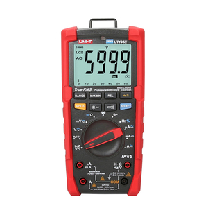 มัลติมิเตอร์ดิจิตอลแบบพกพา UNI-T UT195E True RMS สำหรับงานอุตสาหกรรม กันน้ำ วัดแรงดันไฟฟ้าได้ มาตรฐาน IP65 และทนทานต่อการตกกระแทก 2 เมตร - Product Image 1