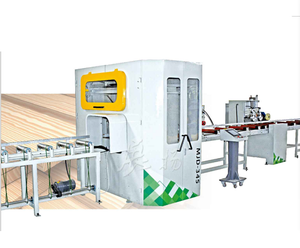 Escáner de defectos de madera maciza de alta velocidad Sierra de corte de optimización de madera Sierra de corte transversal optimizada Máquina hecha en China - Product Image 1