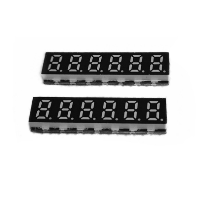 Lot De 10 Afficheurs LED 7 Segments 2 Chiffres 0.56" Rouge Cathode Commune - 5261AH