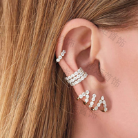 LOZRUNVE Produits à succès, boucles d'oreilles créoles petites et brillantes en argent sterling 925 avec zircon, bijoux de haute qualité