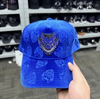 Topi Baseball Gorras Innedit 100% Baru Berkualitas Original Suede Bordir 3D, Pinggiran Melengkung, Dapat Disesuaikan, 5 Panel