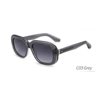 Lunettes de soleil de luxe pour femme 2026, motif écaille de tortue, protection UV 400, polarisées, en acétate personnalisé, forme carrée