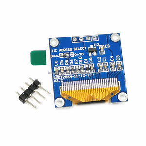 โมดูล <span class=keywords><strong>OLED</strong></span> ขนาด 0.96 นิ้ว สีขาว น้ำเงิน เหลือง น้ำเงิน ความละเอียด <span class=keywords><strong>128x64</strong></span> พร้อมชิปไดรเวอร์ I2C IIC รุ่น <span class=keywords><strong>SSD1306</strong></span> - Product Image 3