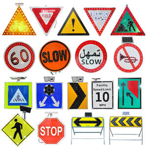 لافتة توقف تعمل بالطاقة الشمسية بسعر منخفض للبيع، لافتة تحذير عالية الجودة للبيع - Product Image 4