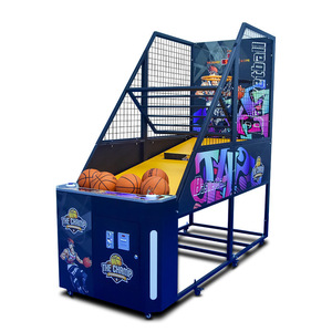 Usine <span class=keywords><strong>Funspace</strong></span> Vente en gros Machine de basket-ball électronique d'arcade d'intérieur pour adultes Langue anglaise en métal - Product Image 2