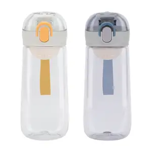 Eco Friendly BPA Free Sport Water Bottle Custom Color Plastic Water Bottle With Filter