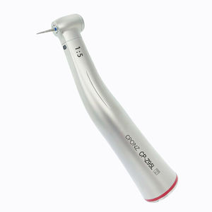 CP-Z95L Contrangolo Dentale con Anello Rosso per Aumento Velocità 1:5, Fibra Ottica LED, Tipo a Bassa Velocità in Acciaio per Odontoiatria - Product Image 2