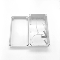 158*90*60 Boîte de projet électronique en plastique étanche Boîte de jonction IP65 Plastique ABS Couvercle transparent en option avec bande d'étanchéité