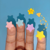 Patchs cicatrisants pour l'acné en hydrocolloïde personnalisés avec boîte miroir, forme étoile, patchs pour boutons d'acné, couleur et forme personnalisées