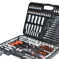 1/4" 3/8" 1/2" 216PCS Chrome Vanadium Steel Ratchet Combination Socket Tool Kit with Hard Case OEM Auto Repair Hand Tools