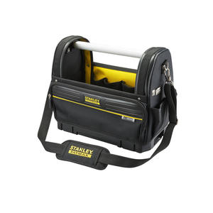 Sac à outils en tissu Stanley Fatmax 16 pouces avec bandoulière et poignée métallique pour usage professionnel - Product Image 1