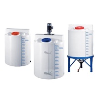 Réservoir d'eau en PE de grande taille anti-corrosion 5000L, moulage par rotation, avec des caractéristiques anti-UV et anti-fuite, meilleur prix