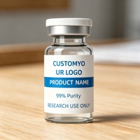 Étiquettes personnalisées pour peptides de perte de poids pour flacons de 2 ml, 5 ml, 10 ml, autocollants pour bouteilles de soins anti-rides et rajeunissement de la peau