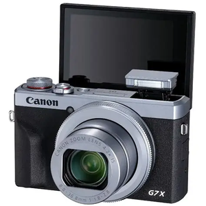 Cámara Digital Compacta G7X Mark III con Zoom Óptico de 2x-7x, Sensor CMOS, Estabilización Óptica de Imagen (Plateada) Internacional - Product Image 2