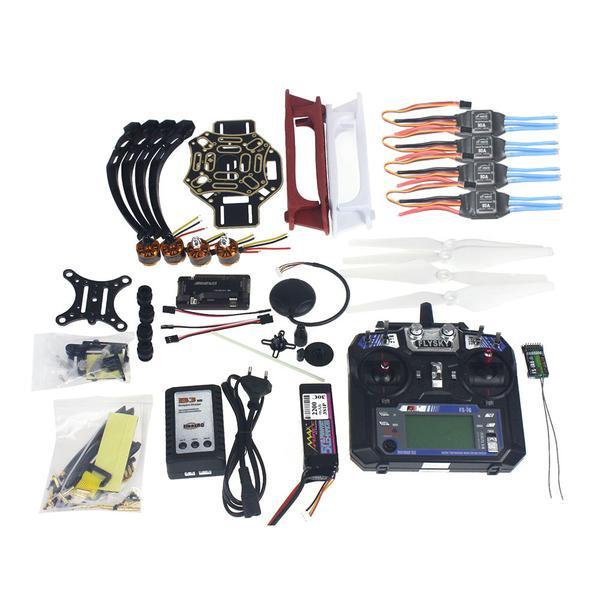Full Set RC Quadrocopter 4-axis Aircraft Kit F450-V2 Frame GPS APM2.8 Flight Control