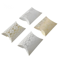 Emballages personnalisés de haute qualité, boîtes en papier de couleur et de taille sur mesure, boîtes d'emballage en papier avec logo personnalisé, boîtes oreillers en papier