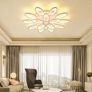 Phòng ngủ hiện đại thay đổi độ sáng từ xa ánh sáng trần phòng khách dẫn đèn trần trong nhà cho trang trí nội thất - Product Image 3