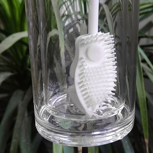 Household cup and water <b>bottle</b> cleaning <b>brush</b>, long-handled baby <b>bottle</b> cleaning <b>brush</b>, silicone foldable multi-functional - Product Image 2