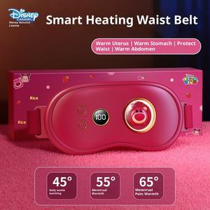 ウォームパレスJIAHAOKEマッサージベルト振動加熱 & 音楽機能付き充電式1hタイミング1.5mコードウエスト加熱パッド - Product Image 2