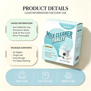 批发食品级泡腾除奶垢片奶瓶清洁片 - Product Image 4