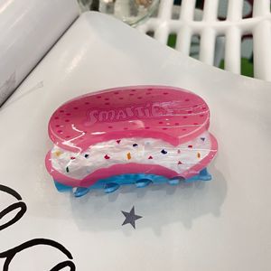 Acrylique Peint À La Main Géométrique Style Européen Américain Femmes 7cm Partie Cheveux Accessoires Épingles À Cheveux New Eye Clip-Vente En Gros - Product Image 4