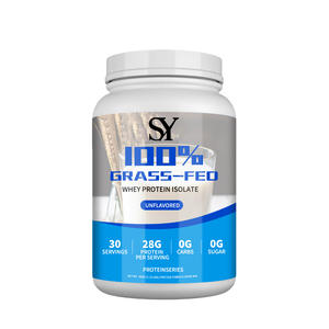 חלבון מי גבינה באיכות גבוהה לבודד אבקת עם תוסף עשב, ויטמין d להגביר את תפקוד האנרגיה לשפר את השריר - Product Image 1