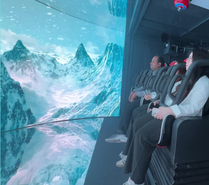 <span class=keywords><strong>Cinéma</strong></span> Volant Dôme 360 Degrés 3D 32 Places, Solution Clé en Main pour Musée, Conception Personnalisée, Système de Projection de Qualité Commerciale - Product Image 4