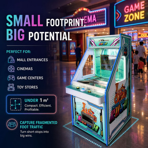 Máquina recreativa <span class=keywords><strong>de</strong></span> empuje <span class=keywords><strong>de</strong></span> monedas con pantalla LCD y redención <span class=keywords><strong>de</strong></span> tickets, <span class=keywords><strong>de</strong></span> alta rentabilidad, modelo Crazy Gold Rush, <span class=keywords><strong>para</strong></span> parques <span class=keywords><strong>de</strong></span> <span class=keywords><strong>atracciones</strong></span> infantiles - Product Image 2