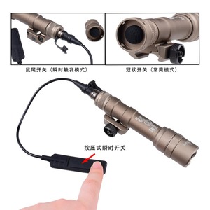 Lampe torche tactique M600B, diamètre 27 mm, longueur 137 mm, batterie rechargeable, lampe de casque, utilisation en extérieur - Product Image 4