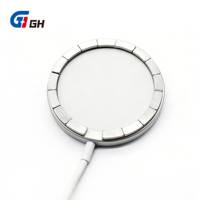 Aimant N52 Ring MagSafe NdFeB personnalisé, industriel, permanent, résistant à la chaleur 80-220°C, pour chargeur sans fil, batterie externe, soudage et découpe