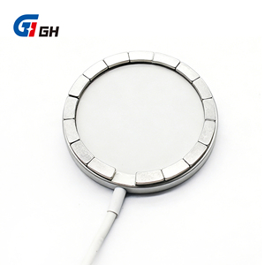 Aimant N52 Ring MagSafe NdFeB personnalisé, industriel, permanent, résistant à la chaleur 80-220°C, pour chargeur sans fil, batterie externe, soudage et découpe - Product Image 2