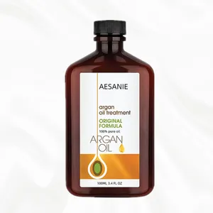 Argan Oi personalizzato con etichetta privata per la riparazione del trattamento dei capelli danneggiato idratante nutriente lozione per capelli umani neo