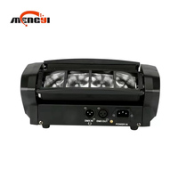 Mini Luz LED Araña 8x3W RGBW, Cabeza Móvil, Activación por Sonido, Control DMX-512, Iluminación Estroboscópica, Clasificación IP33, 4100K, KTV