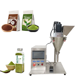Nouvelle machine de remplissage semi-automatique à vis sans fin pour poudres, 1g, 5g, 10g, 50g, <span class=keywords><strong>doseur</strong></span> à vis haute précision pour poudres alimentaires, café et produits chimiques - Product Image 1