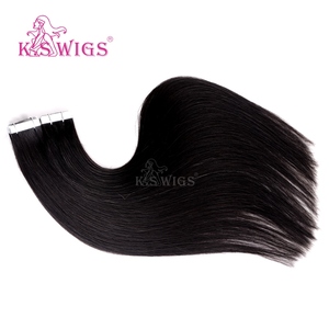 Extensions de cheveux humains 100% Remy, adhésives, invisibles, à trame fine, douces, lisses, sans nœuds, pré-collées. - Product Image 6