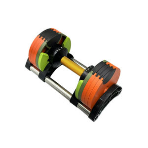 מתכווננת 16 ק "ג עד 45 ק" ג משקולות חופשי סט ברזל יצוק עבור אימון כושר ואימון כושר - Product Image 3