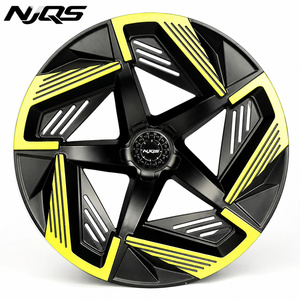 ล้อแม็กซ์ NJQS ขนาด 22 นิ้ว ผลิตจากอลูมิเนียมอัลลอยด์ สำหรับขาย ล้อฟอร์จสำหรับรถฟอร์ด F-250 ปี <span class=keywords><strong>2022</strong></span> ขนาด 22x12 8 รู แบบขอบลึก - Product Image 1