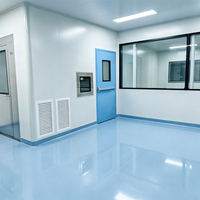 Automatische Hermetische Schiebetür für Reinräume, Luftdichte Reinraumtür für Krankenhaus-Operationssäle mit Sensor