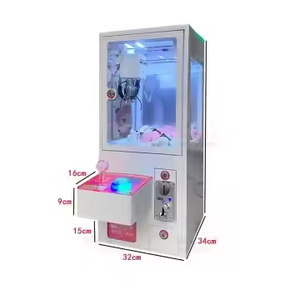Precio de fábrica Mini máquina de grúa de garra que funciona con monedas <span class=keywords><strong>Arcade</strong></span> Mini juego de grúa pequeña máquina de garra para la venta - Product Image 4