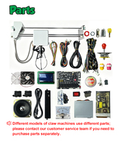 Machine à pinces à monnayeur personnalisée pour jouets, machine à prises, distributeur de jeux pour parc d'attractions