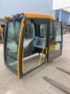 Excavadora de orugas con pieza de maquinaria de construcción de cabina de conductor con ruedas - Product Image 6