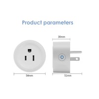 Prise intelligente Wi-Fi Cozylife, prise standard américaine en cuivre, commande vocale, minuterie intelligente avec contrôle à distance par application