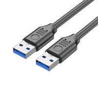 Cable USB A 3.0 Macho a USB A 3.0 Macho, Cable USB 3.0 Tipo A para Disco Duro Externo