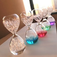 Sablier à bulles coloré pour décoration de table, 3 tailles, en vente