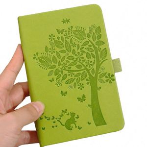 Professional Portable Pocket A6 <b>Journals</b> Durable Hardcover Eco-Friendly Gift Notebook with Pen Holder and Customized Logo - Product Image 2