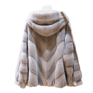 <span class=keywords><strong>Cappotto</strong></span> in velluto <span class=keywords><strong>con</strong></span> <span class=keywords><strong>cappuccio</strong></span> da donna, - Product Image 1