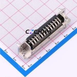 5-2232516-1 D-Sub/VGA Connector Through hole Component (THT) Connector Female 50P Panel Mount 2 - Product Image 2