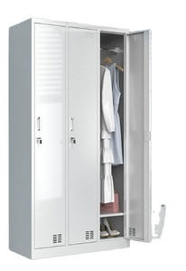 Armoire de classement en acier, design moderne et minimaliste, verrouillable, 2 tiroirs, porte en verre antistatique, pour dossiers financiers, école - Product Image 4