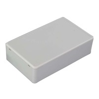 Boîtier de projet en plastique ABS pour instruments, boîtier de connexion électrique extérieur, boîte de jonction électronique